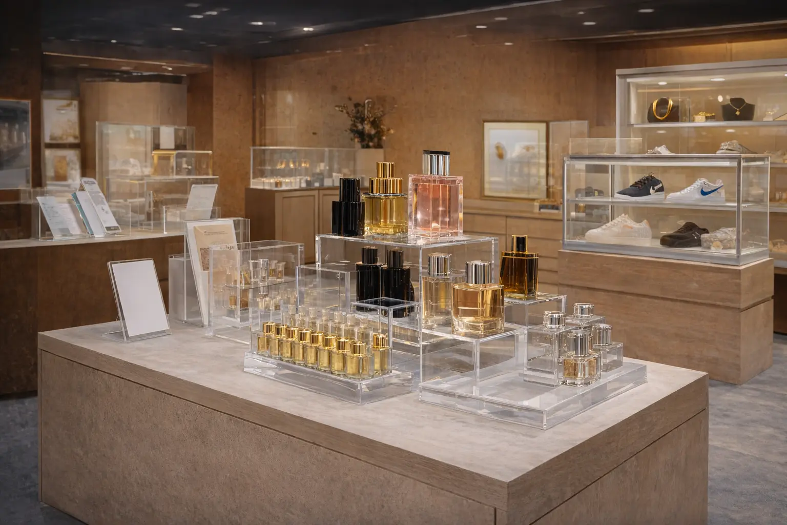 Acrylic display stands in Dubai buyer guide 2026