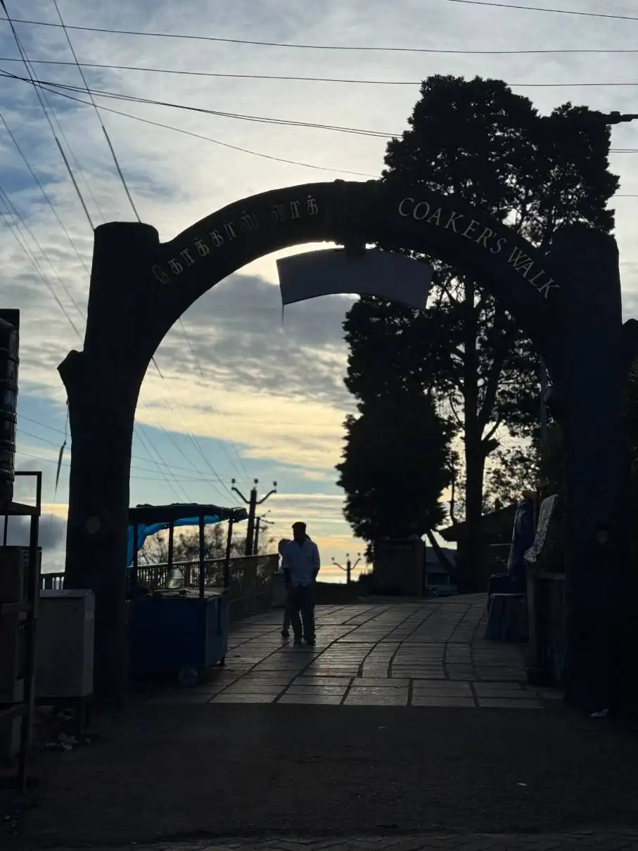 Coaker’s Walk Kodaikanal early morning view